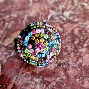 Nordstrom Pink and Blue Floral Ring
